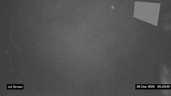 <h2>Webcam au col d'Ornon, dans la commune de Chantepérier. Vue orientée vers Ornon, en venant de Valbonnais</h2>